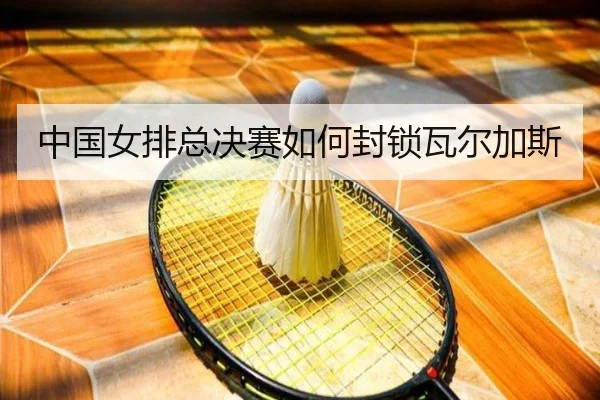 中国女排总决赛如何封锁瓦尔加斯